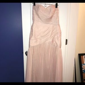 Vera wang white bridesmaid dresss